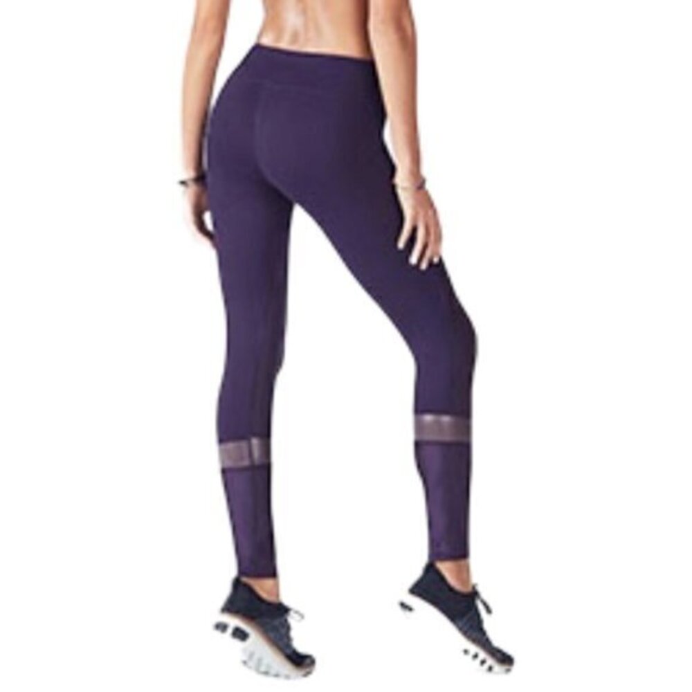 Fabletics Agnes Athletic Leggings in Purple Size XXS